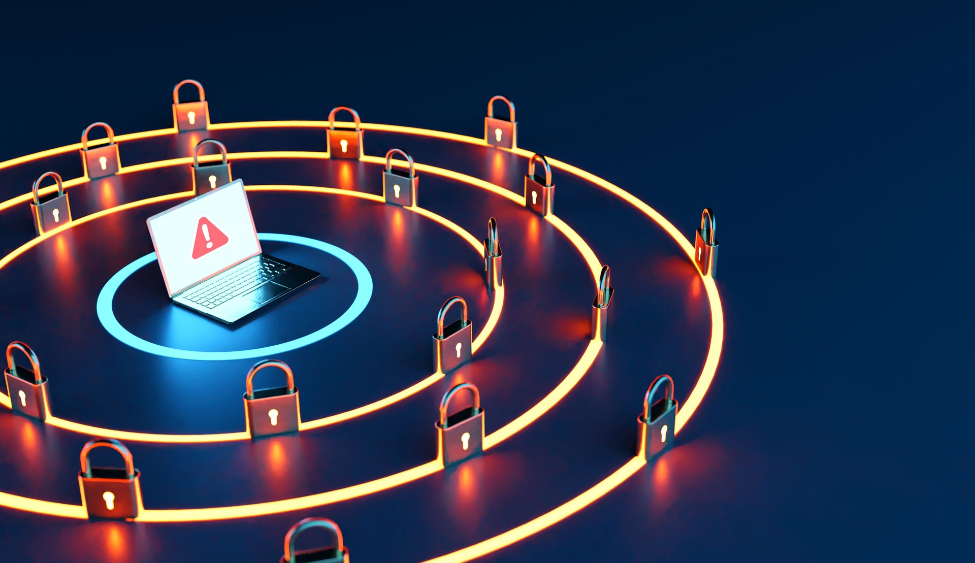 security and data protection concept